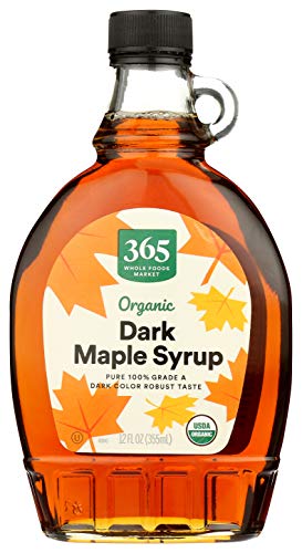 365 par Whole Foods Market, Dark Amber Maple Syrup Organic Grade A, 12 fl Oz