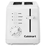 Grille-pain Cuisinart CPT-122 Plastique Compact 2 -Slice, blanc