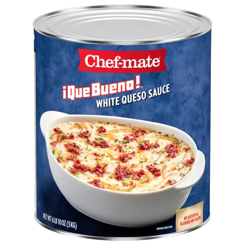 Chef-compagnon Que Bueno White Queso et Nacho Cheese Sauce, Canned Food, 6 lb. 10 oz. Peut en vrac