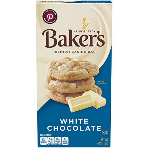Barre de cuisson au chocolat blanc Premium Baker (4 boîtes oz, paquet de 12)