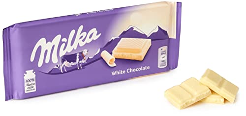 Milka (Allemagne) Weisse Schokolade (chocolat blanc) 3 -Pack